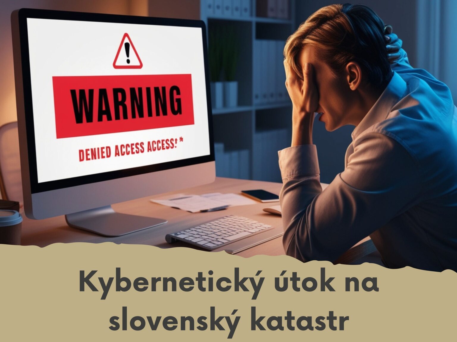 Kybernetický útok na slovenský katastr